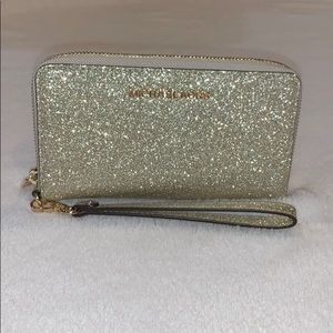 Michael Kors Gold Wallet